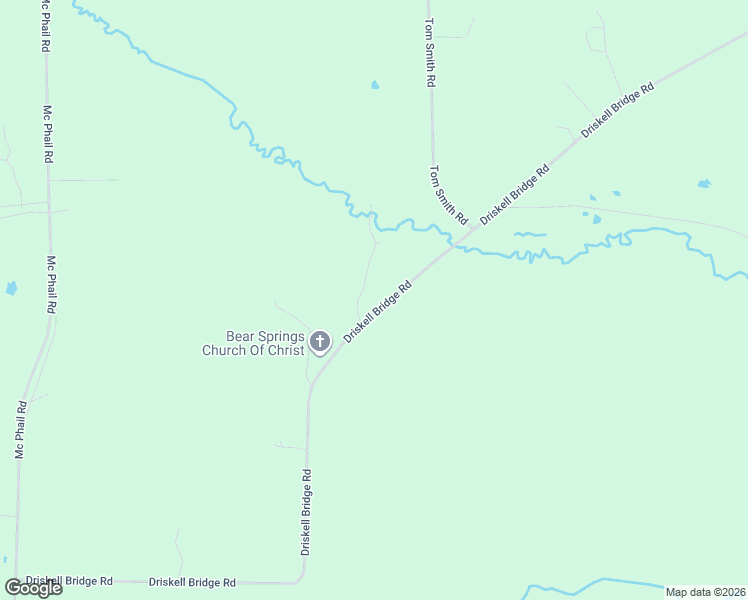 map of restaurants, bars, coffee shops, grocery stores, and more near 2228 Driskell Bridge Road in Harleton