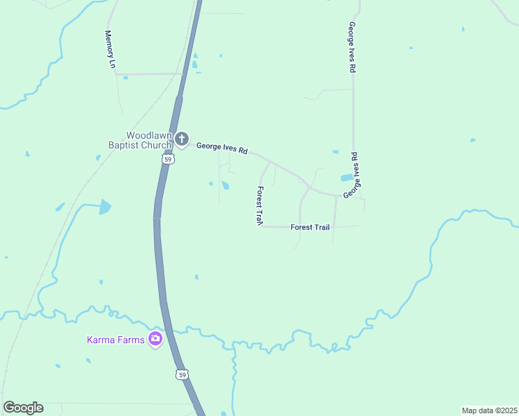 map of restaurants, bars, coffee shops, grocery stores, and more near 328 Forest Trail in Marshall