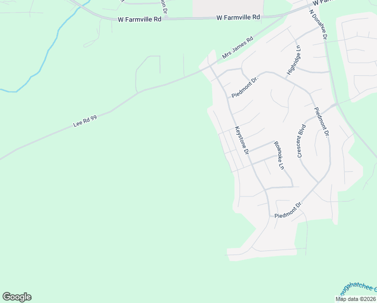 map of restaurants, bars, coffee shops, grocery stores, and more near Kennesaw Lane in Auburn