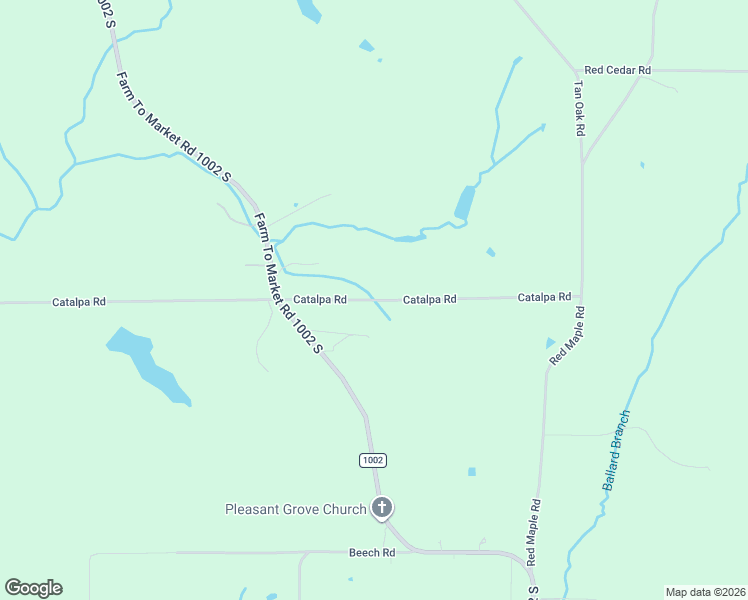 map of restaurants, bars, coffee shops, grocery stores, and more near 338 Catalpa Road in Big Sandy