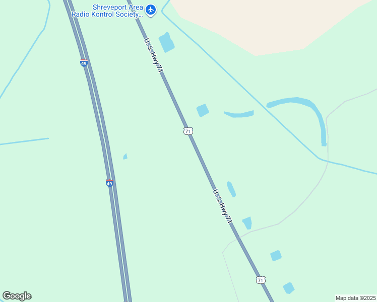 map of restaurants, bars, coffee shops, grocery stores, and more near 6774 U.S. 71 in Shreveport