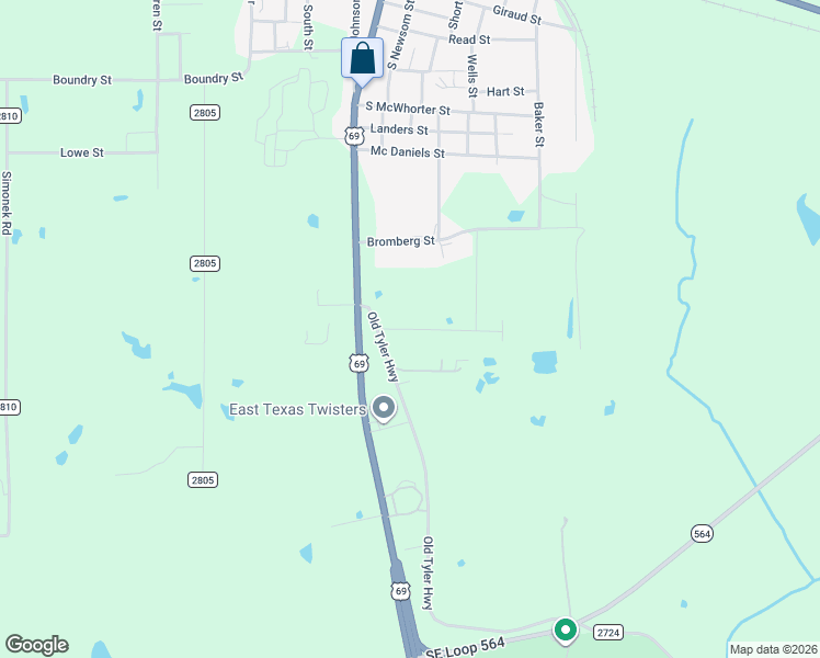 map of restaurants, bars, coffee shops, grocery stores, and more near in Mineola