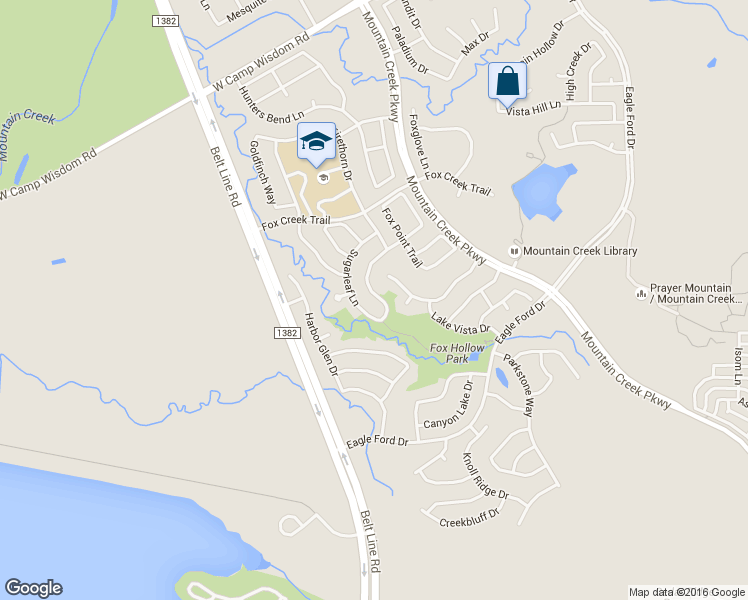 map of restaurants, bars, coffee shops, grocery stores, and more near 8467 Wine Cup Ridge Drive in Dallas