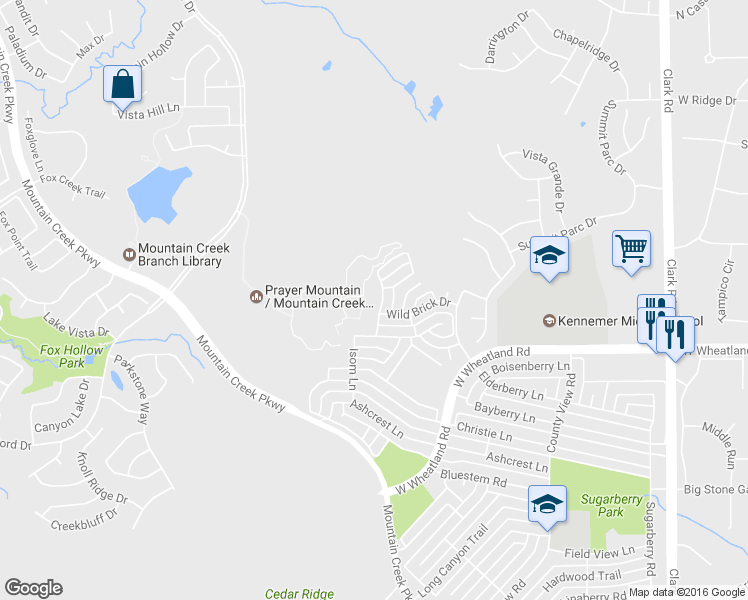 map of restaurants, bars, coffee shops, grocery stores, and more near 8711 Wood Homestead Drive in Dallas