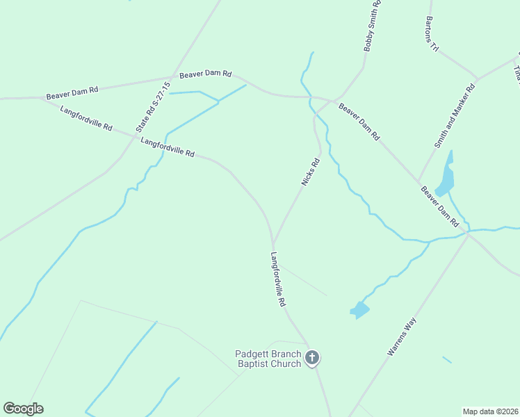 map of restaurants, bars, coffee shops, grocery stores, and more near 3893 Langfordville Road in Varnville