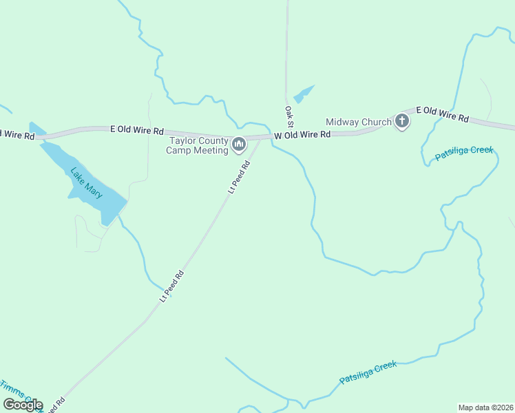 map of restaurants, bars, coffee shops, grocery stores, and more near 466 Lt Peed Road in Butler