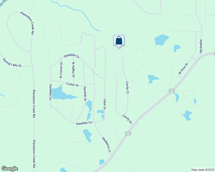 map of restaurants, bars, coffee shops, grocery stores, and more near 405 Cecily Drive in Harris County