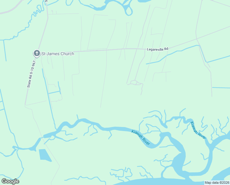 map of restaurants, bars, coffee shops, grocery stores, and more near 2523 Daniel Fludd Road in Johns Island