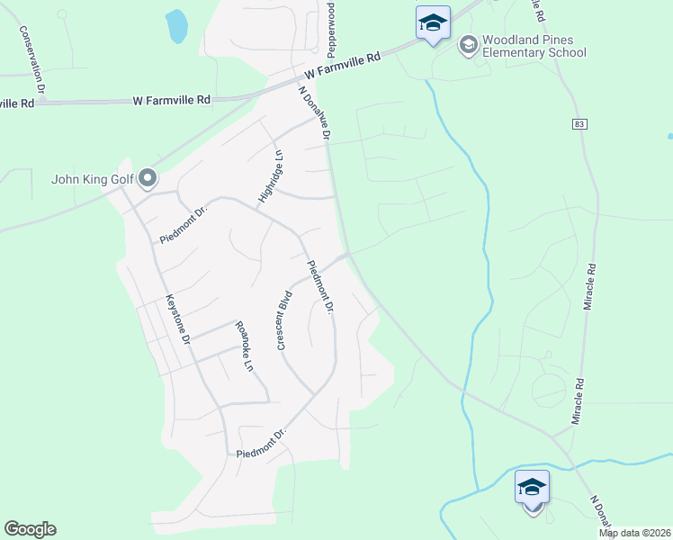 map of restaurants, bars, coffee shops, grocery stores, and more near 1543 Crescent Boulevard in Auburn