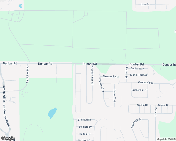 map of restaurants, bars, coffee shops, grocery stores, and more near 105 Crystal Ridge Circle in Byron