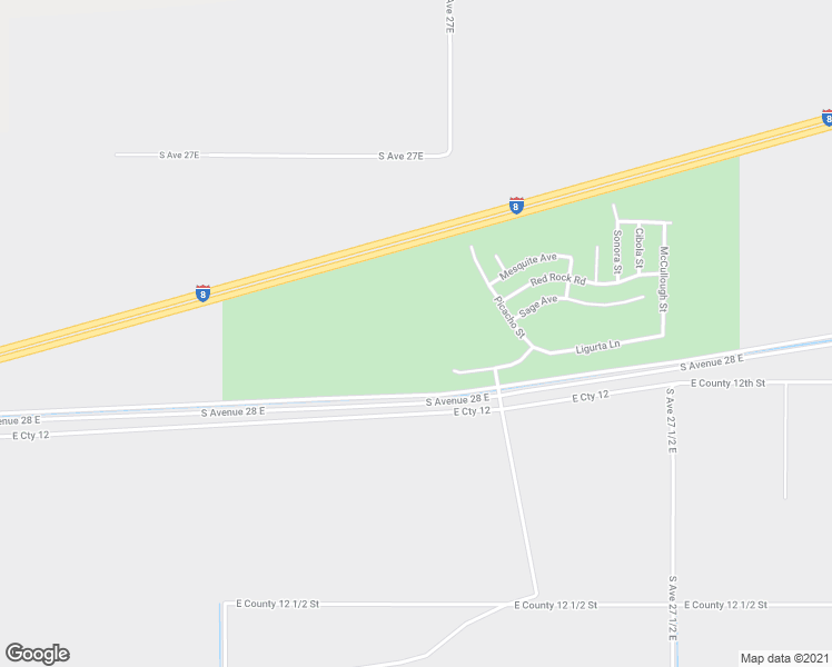 map of restaurants, bars, coffee shops, grocery stores, and more near 11762 Comanche Street in Wellton