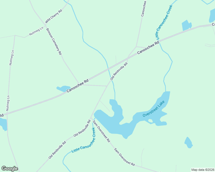 map of restaurants, bars, coffee shops, grocery stores, and more near in Canoochee