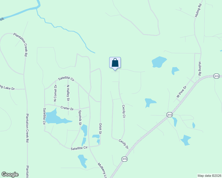 map of restaurants, bars, coffee shops, grocery stores, and more near 592 Cecily Drive in Harris County