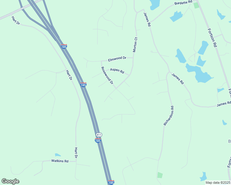 map of restaurants, bars, coffee shops, grocery stores, and more near 286 Rosewood Drive in Harris County