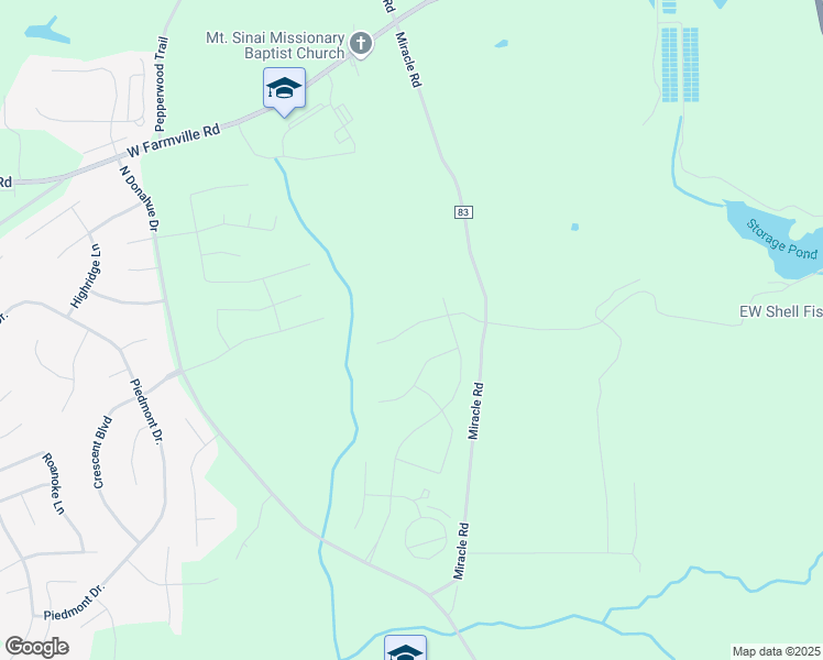 map of restaurants, bars, coffee shops, grocery stores, and more near 1263 County Road 83 in Auburn