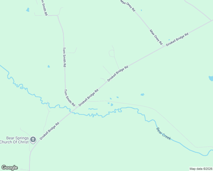 map of restaurants, bars, coffee shops, grocery stores, and more near 2228 Driskell Bridge Road in Harleton