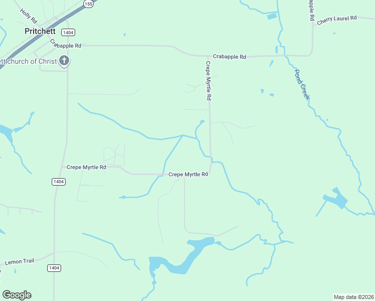 map of restaurants, bars, coffee shops, grocery stores, and more near 906 Crepe Myrtle Road in Big Sandy