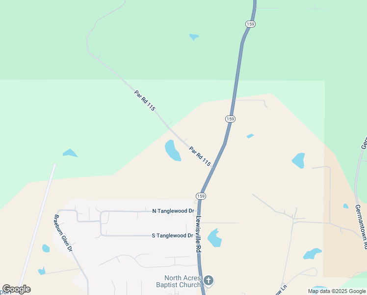 map of restaurants, bars, coffee shops, grocery stores, and more near 195 Par Road 115 in Minden