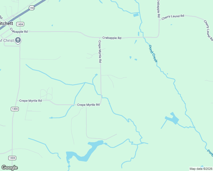 map of restaurants, bars, coffee shops, grocery stores, and more near 906 Crepe Myrtle Road in Big Sandy