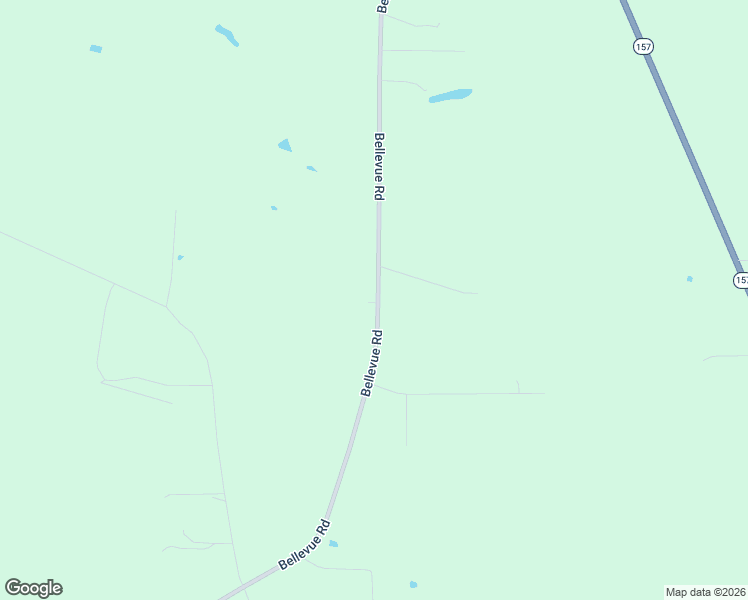 map of restaurants, bars, coffee shops, grocery stores, and more near 5442 Bellevue Road in Haughton