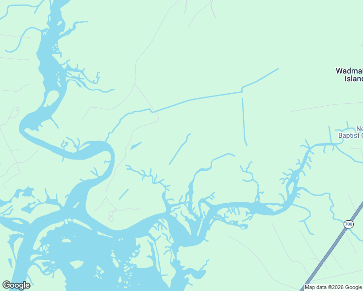 map of restaurants, bars, coffee shops, grocery stores, and more near 1824 Back Forty Road in Wadmalaw Island