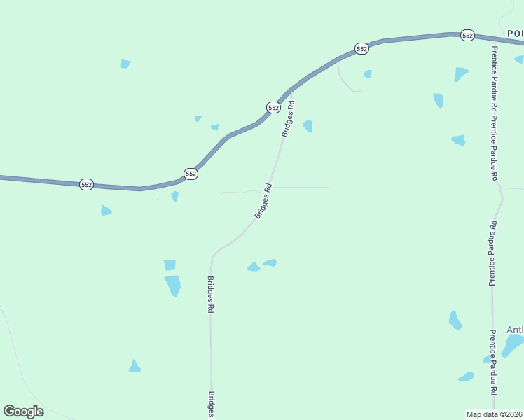 map of restaurants, bars, coffee shops, grocery stores, and more near Bridges Road in Downsville