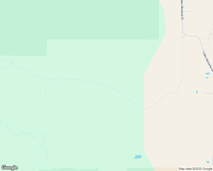 map of restaurants, bars, coffee shops, grocery stores, and more near Hauser Creek Road in Campo
