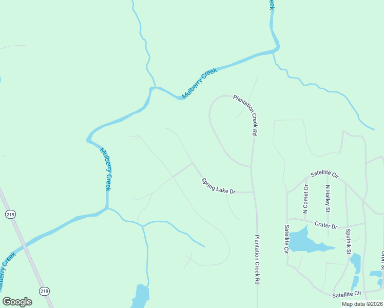 map of restaurants, bars, coffee shops, grocery stores, and more near 2042 Plantation Creek Road in Harris County