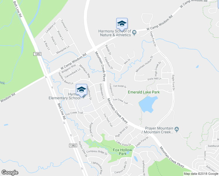 map of restaurants, bars, coffee shops, grocery stores, and more near 5835 Foxglove Lane in Dallas