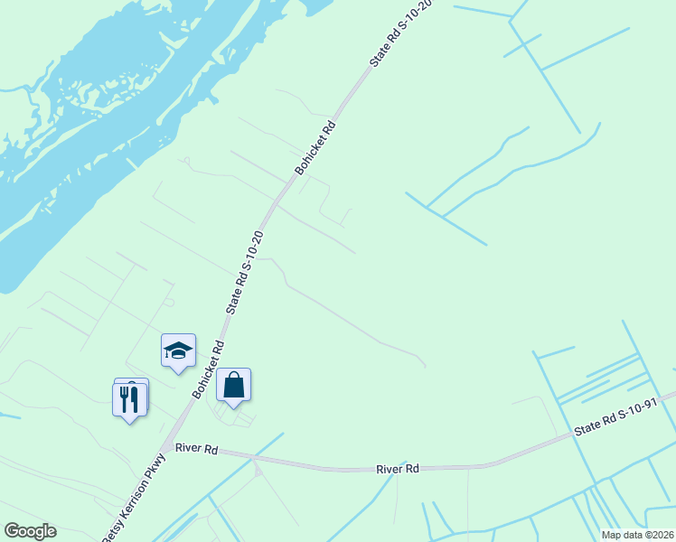 map of restaurants, bars, coffee shops, grocery stores, and more near 3519 Bohicket Road in Johns Island