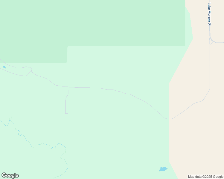 map of restaurants, bars, coffee shops, grocery stores, and more near Hauser Creek Road in Campo