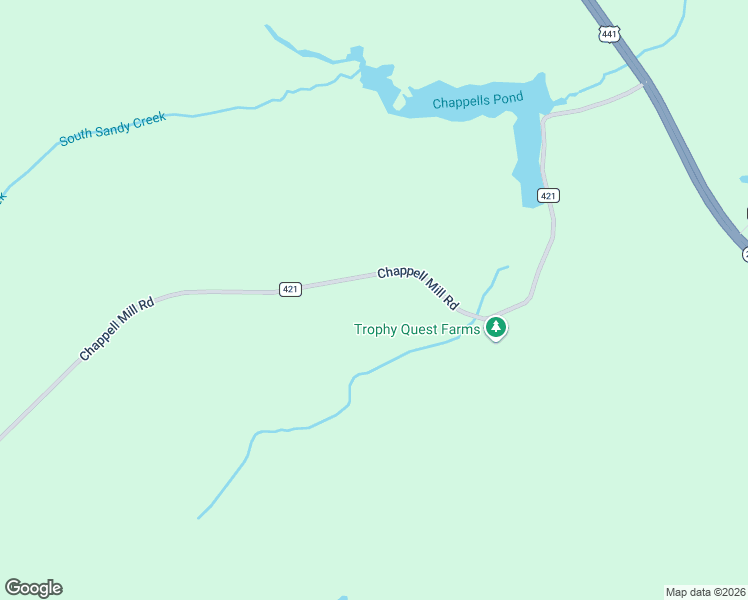 map of restaurants, bars, coffee shops, grocery stores, and more near Chappell Mill Road in Montrose