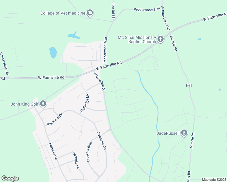 map of restaurants, bars, coffee shops, grocery stores, and more near 1569 North Camden Drive in Auburn