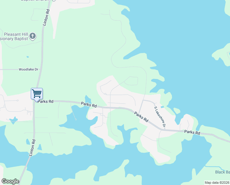 map of restaurants, bars, coffee shops, grocery stores, and more near 240 Danielle Drive in Benton