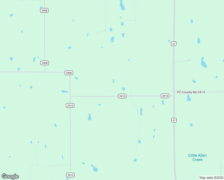 map of restaurants, bars, coffee shops, grocery stores, and more near 628 County Road 3910 in Wills Point
