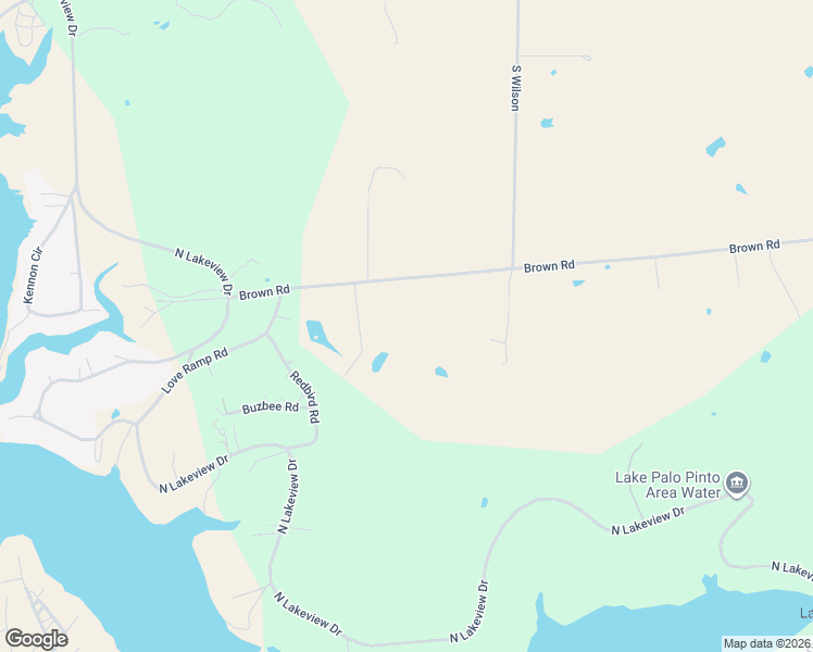 map of restaurants, bars, coffee shops, grocery stores, and more near 1467 Brown Road in Palo Pinto