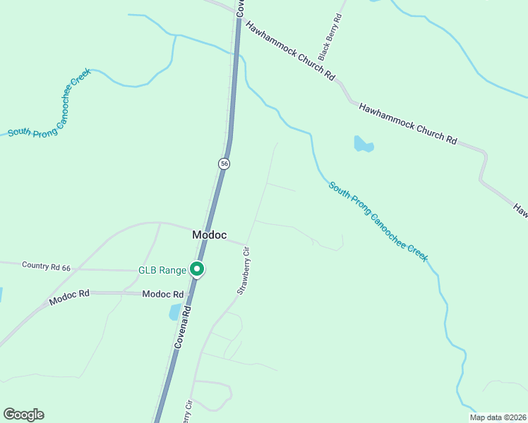 map of restaurants, bars, coffee shops, grocery stores, and more near 24 Modoc Center Road in Swainsboro