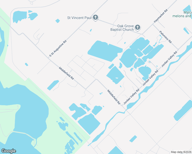 map of restaurants, bars, coffee shops, grocery stores, and more near 3846 Middlefield Road in Dallas