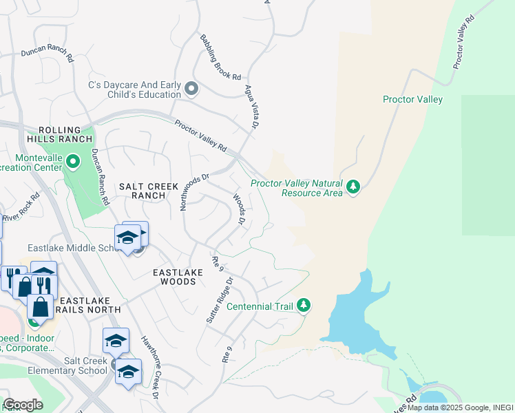map of restaurants, bars, coffee shops, grocery stores, and more near 2910 Gate 13 Place in Chula Vista