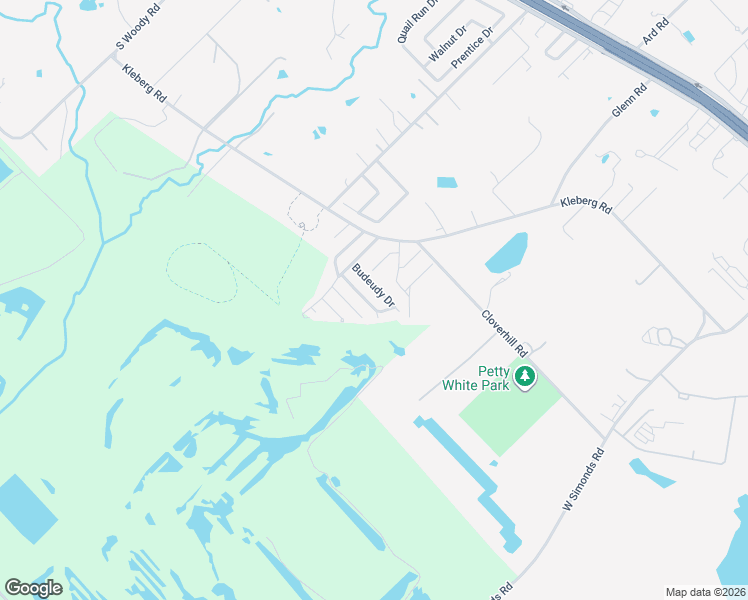 map of restaurants, bars, coffee shops, grocery stores, and more near 15223 Budeudy Drive in Dallas