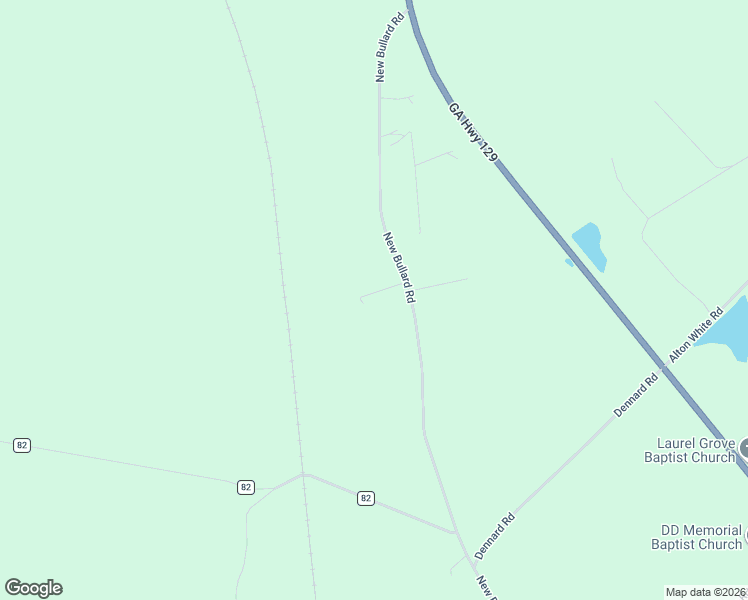 map of restaurants, bars, coffee shops, grocery stores, and more near 84 Williams Drive in Dry Branch