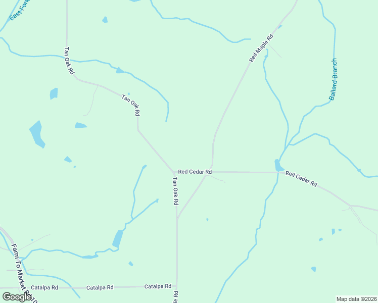 map of restaurants, bars, coffee shops, grocery stores, and more near 1633 Tan Oak Road in Big Sandy