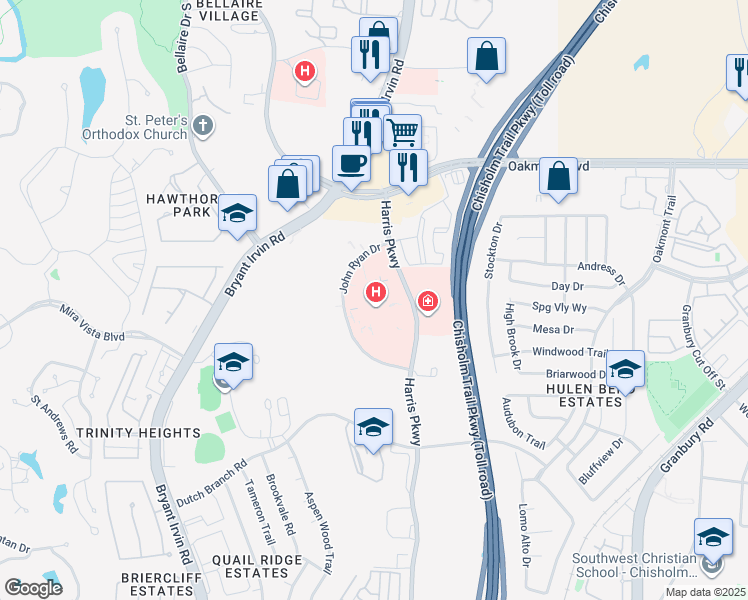 6100 Harris Parkway, Fort Worth TX Walk Score