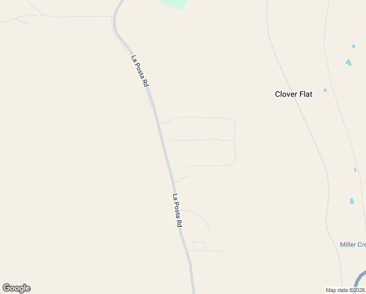 map of restaurants, bars, coffee shops, grocery stores, and more near 1947 La Posta Road in Campo