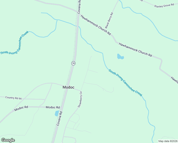 map of restaurants, bars, coffee shops, grocery stores, and more near 42 Modoc Center Road in Swainsboro