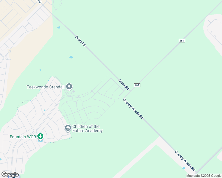 map of restaurants, bars, coffee shops, grocery stores, and more near 4418 Jana Drive in Crandall
