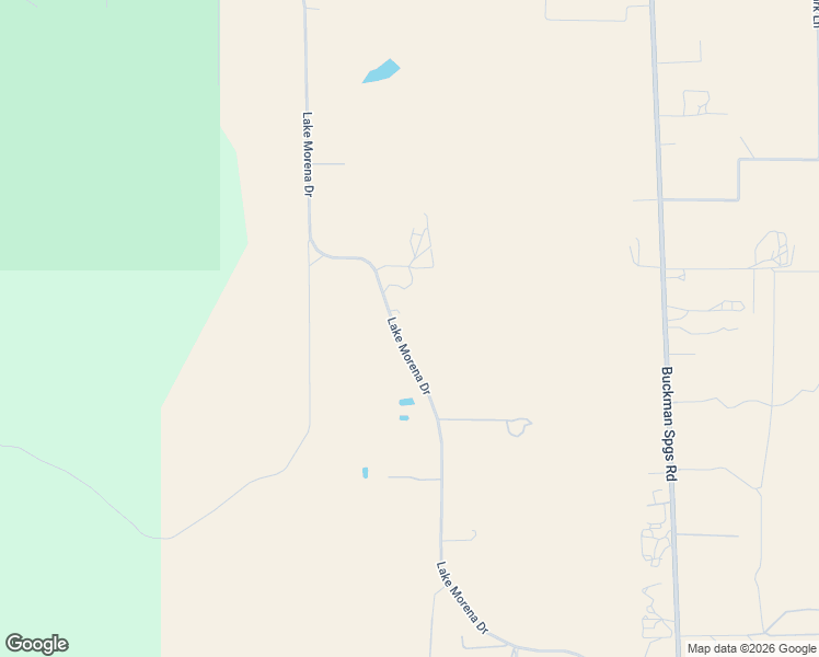 map of restaurants, bars, coffee shops, grocery stores, and more near 2292 Lake Morena Drive in Campo