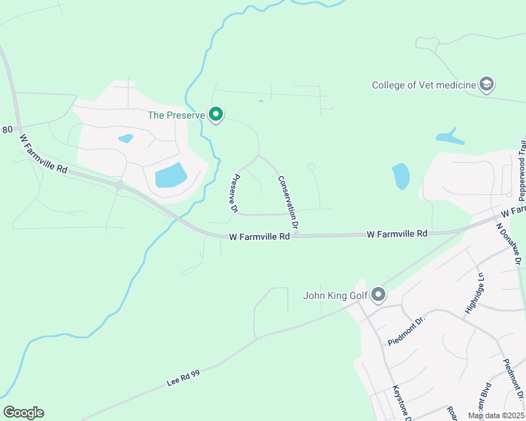 map of restaurants, bars, coffee shops, grocery stores, and more near 1853 Preserve Dr in Waverly