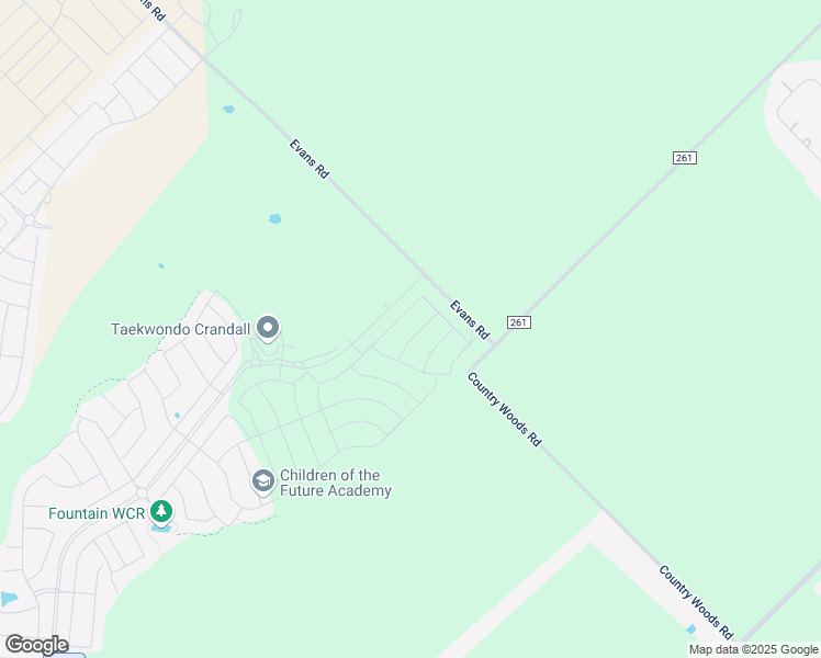map of restaurants, bars, coffee shops, grocery stores, and more near 4418 Jana Drive in Crandall