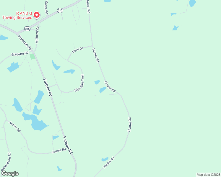 map of restaurants, bars, coffee shops, grocery stores, and more near 904 Hunter Road in Cataula